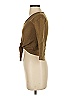 TeXTURE & THREAD Madewell 100% Cotton Brown 3/4 Sleeve Top Size XXS - photo 5