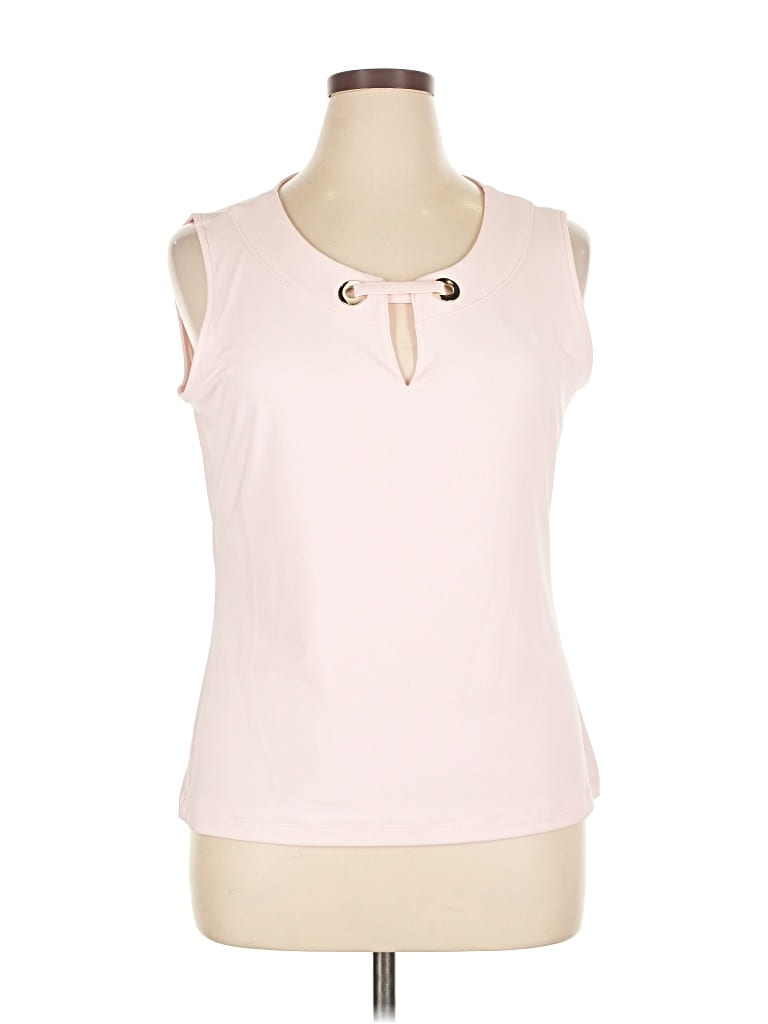Tommy Hilfiger Sleeveless Blouse In Pink