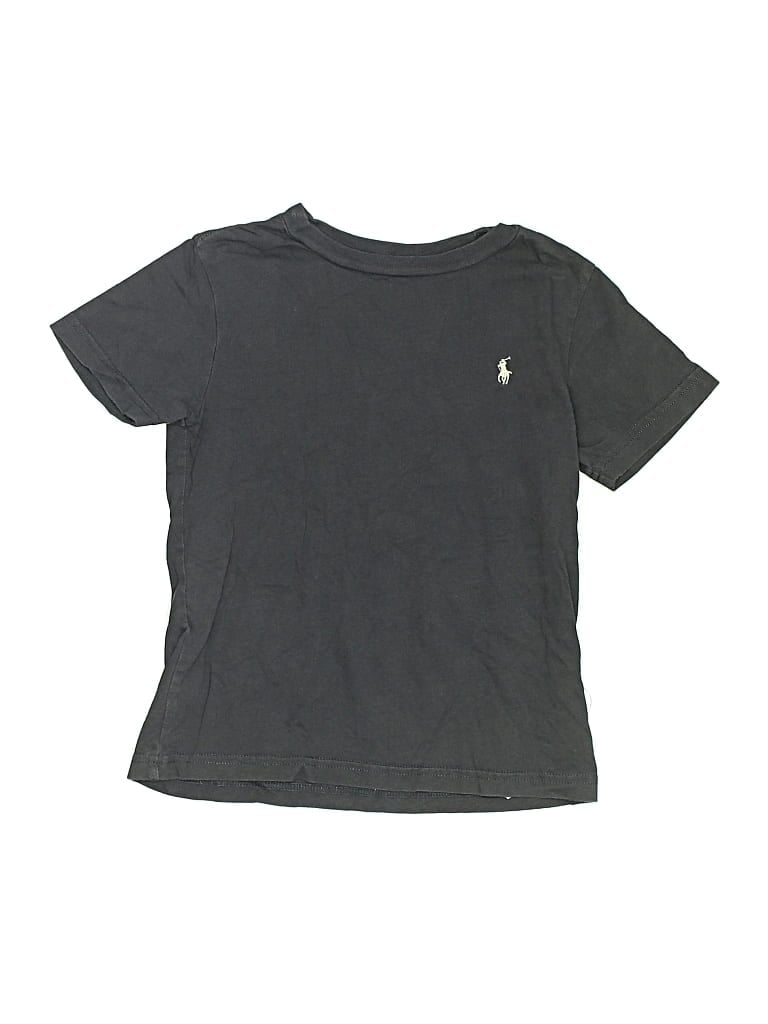 Pre-owned Polo By Ralph Lauren Kids' Short Sleeve T-shirt In Gray