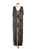 Studio EY Animal Print Black Jumpsuit Size M - photo 1