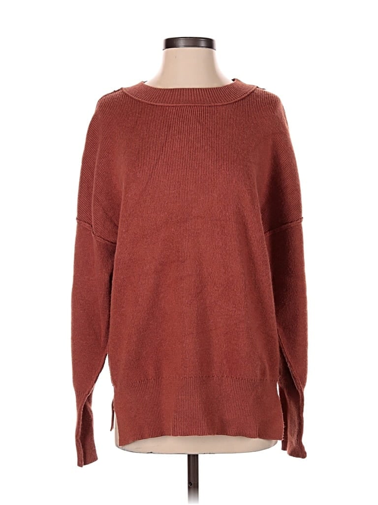 Pre-owned Unbranded Pullover Sweater In Brown