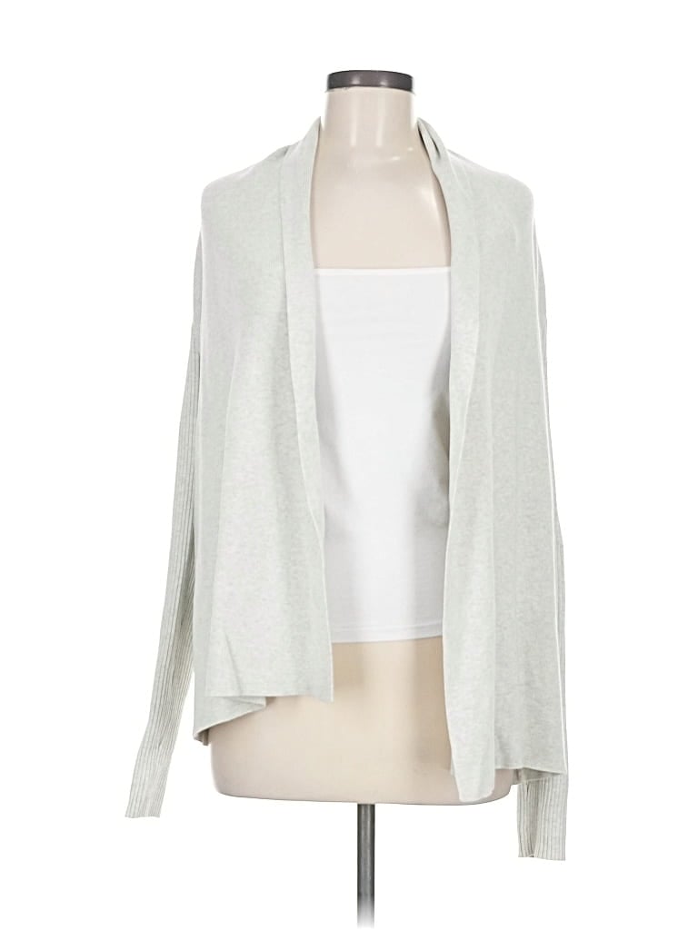 Pre-owned Banana Republic Factory Store Cardigan Sweater In Gray