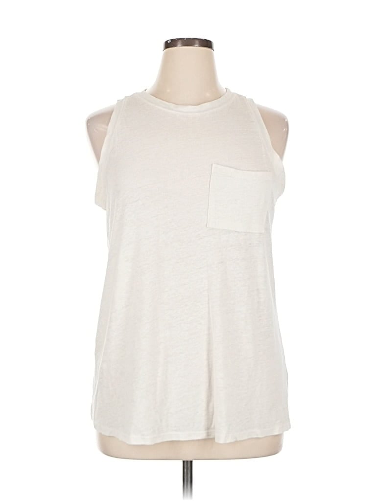 Pre-owned Torrid Sleeveless T-shirt In White