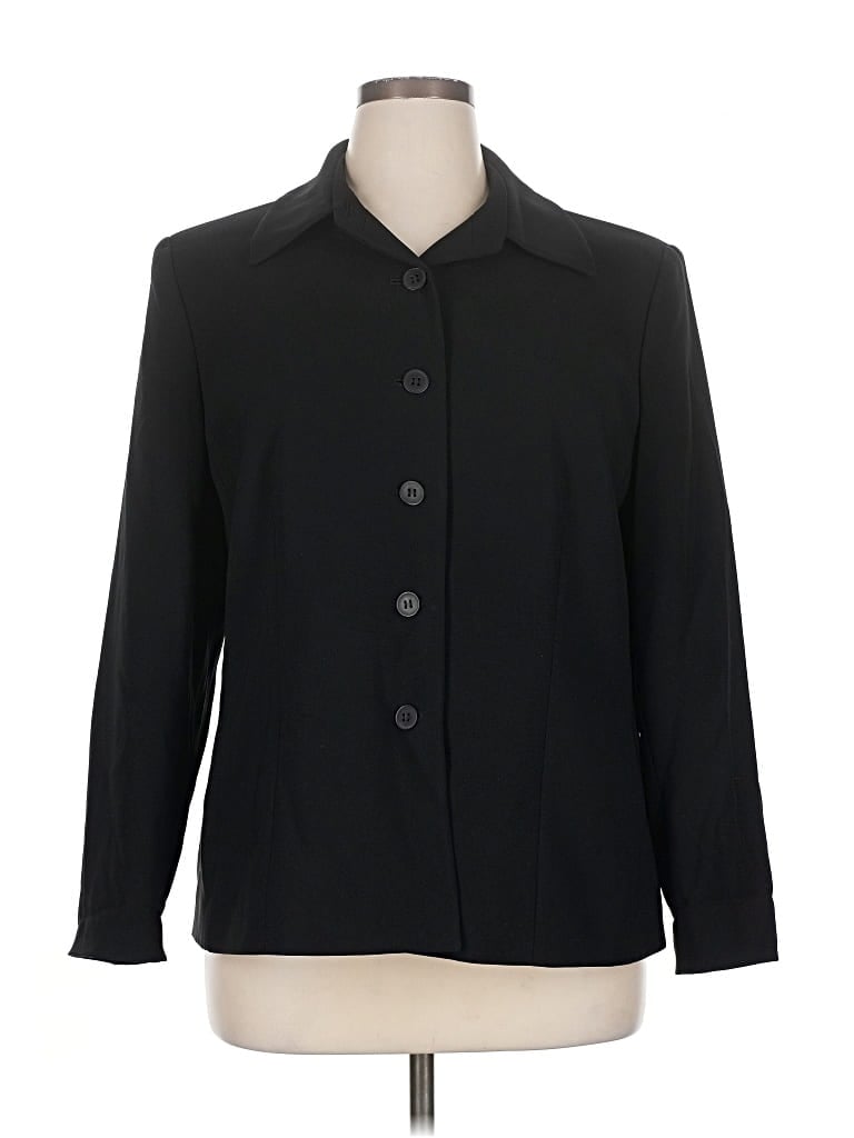 Pre-owned Jones New York Blazer Jacket In Black