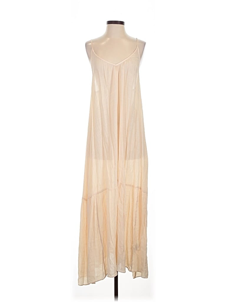 Pre-owned H&m Casual Dress In White