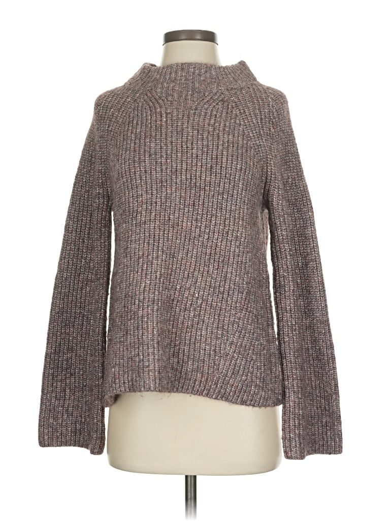 Pre-owned Ann Taylor Turtleneck Sweater In Brown