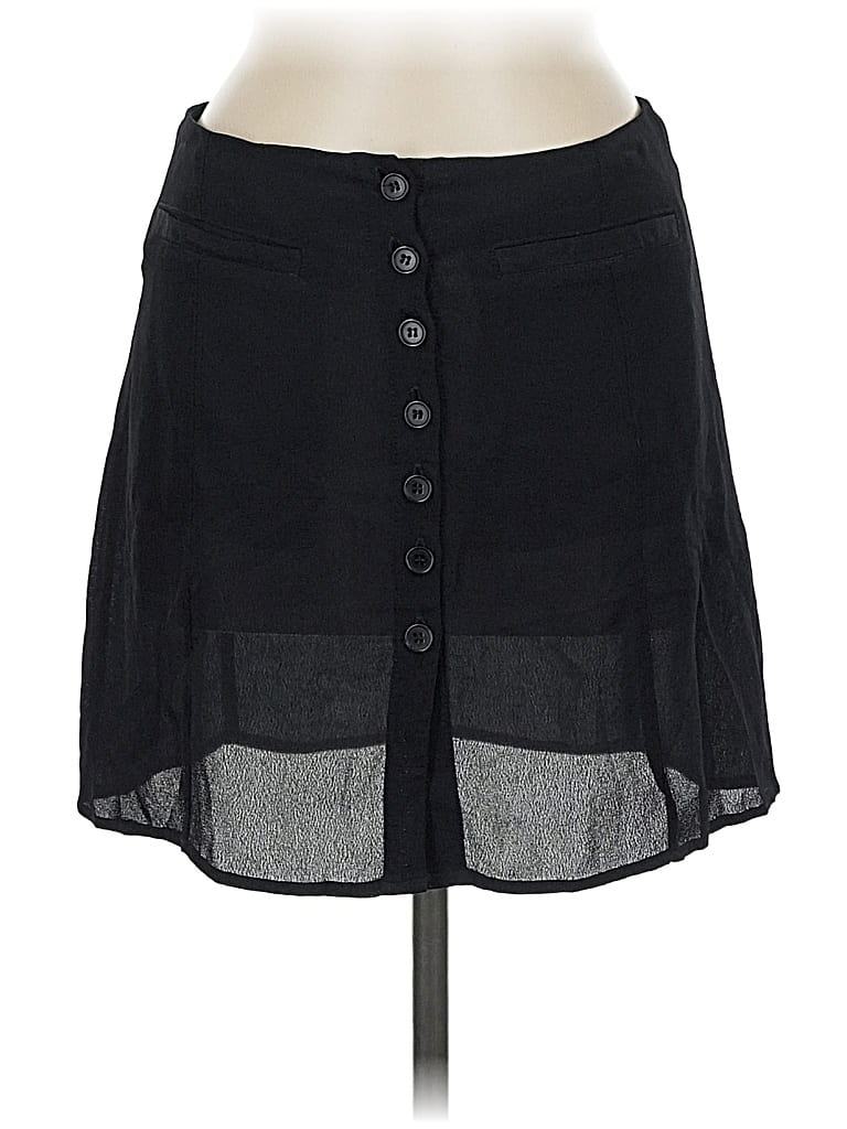 Pre-owned Reformation Casual Skirt In Black