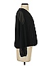Banana Republic 100% Polyester Black Long Sleeve Blouse Size S - photo 4