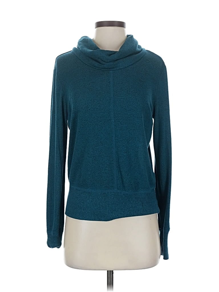 Pre-owned Fortune + Ivy Turtleneck Sweater In Blue