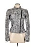 Sam Edelman 100% Polyester Graphic Silver Black Jacket Size L - photo 1