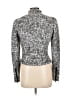Sam Edelman 100% Polyester Graphic Silver Black Jacket Size L - photo 2