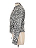 Sam Edelman 100% Polyester Graphic Silver Black Jacket Size L - photo 5
