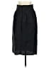 Lanvin 100% Silk Solid Black Silk Skirt Size EU (FR) 36 / US 4 - photo 2