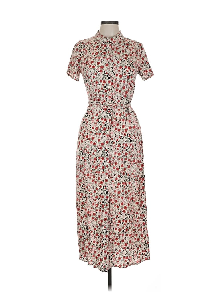 Pre-owned Vero Moda Casual Dress In Brown