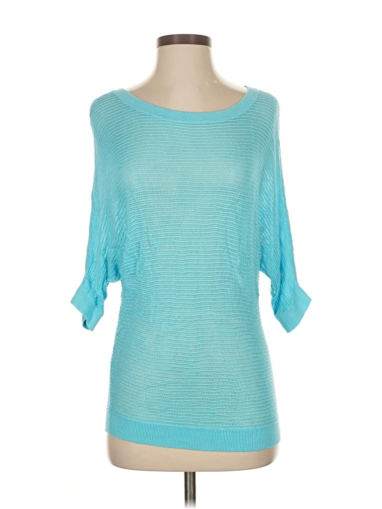 Pre-owned Express Outlet Pullover Sweater In Blue