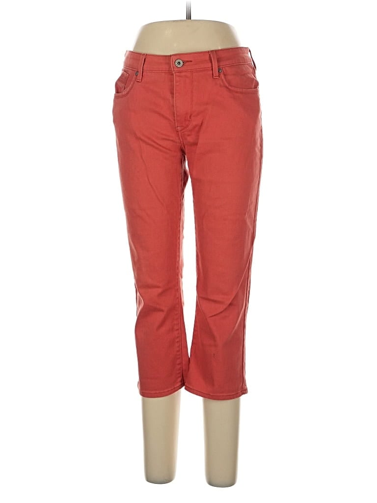 Pre-owned Levi's Jeans In Red