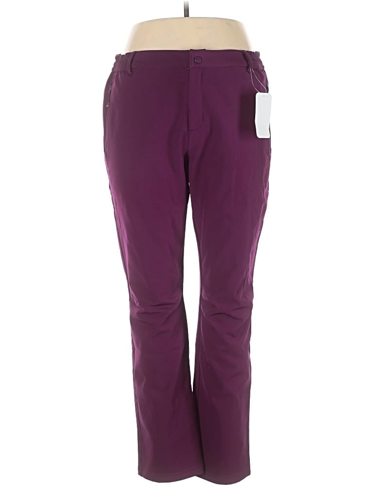 Assorted Brands Active Pants In Purple