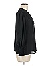 Aqua 100% Polyester Black Long Sleeve Blouse Size M - photo 4