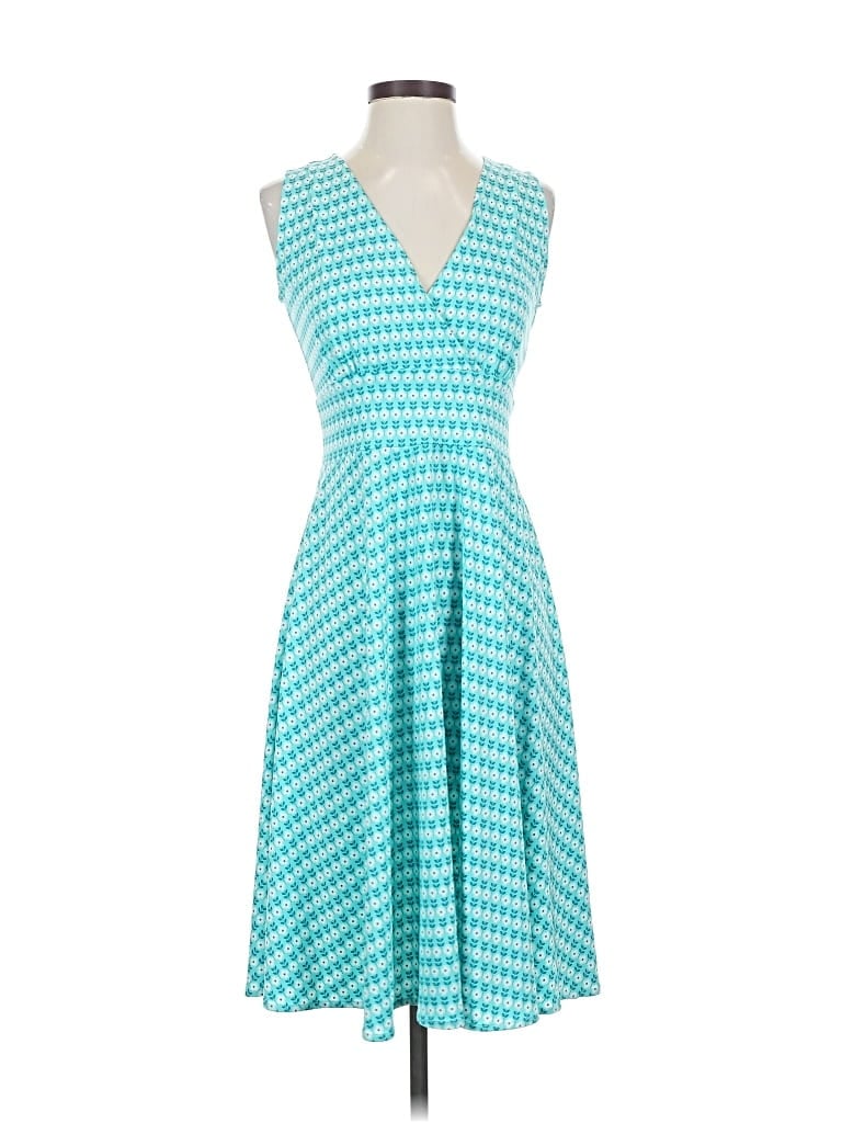 Pre-owned Karina Cocktail Dress In Blue