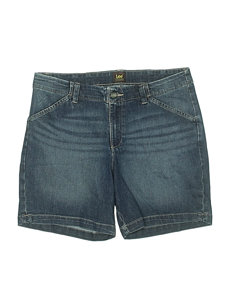 Pre-owned Lee Denim Shorts In Blue