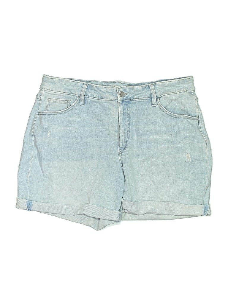 Pre-owned Ava & Viv Denim Shorts In Blue