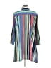 Melissa Paige Stripes Blue 3/4 Sleeve Blouse Size M - photo 2