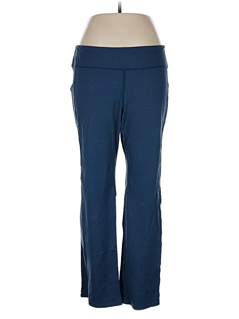 Pre-owned Jjill Active Pants In Blue