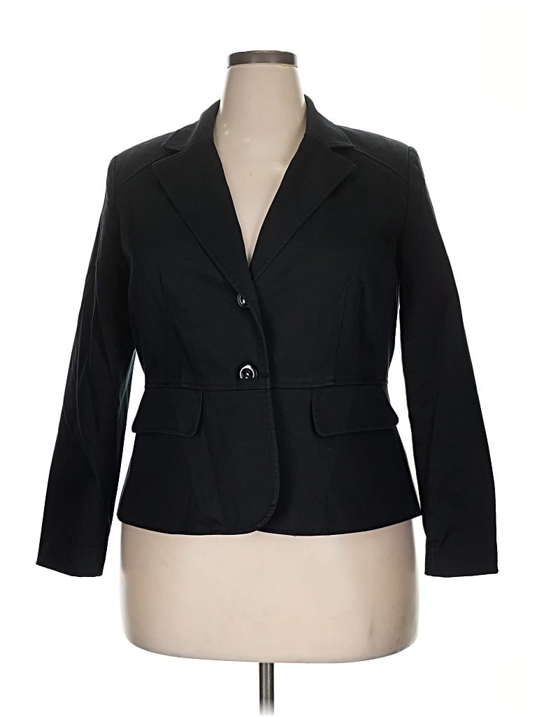 Pre-owned Apt. 9 Blazer Jacket In Black