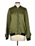 CoffeeShop 100% Polyester Solid Green Jacket Size S - photo 1