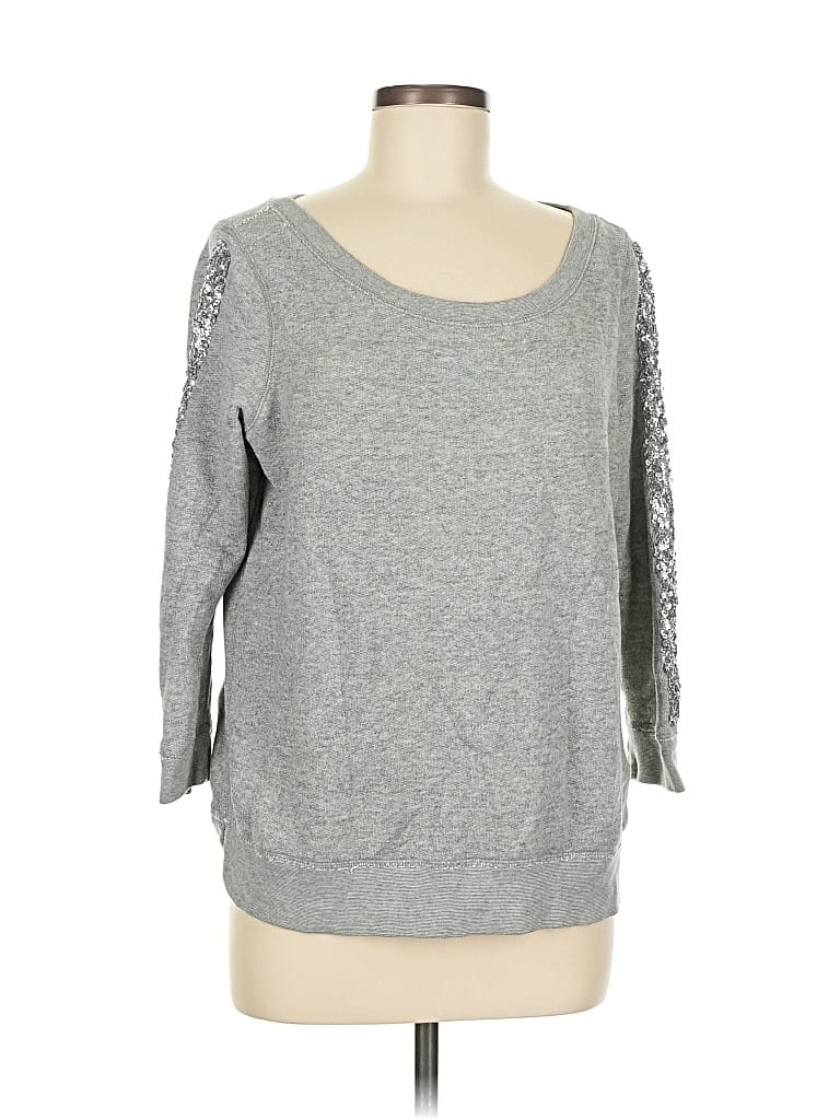 Pre-owned Abercrombie & Fitch Sweatshirt In Gray