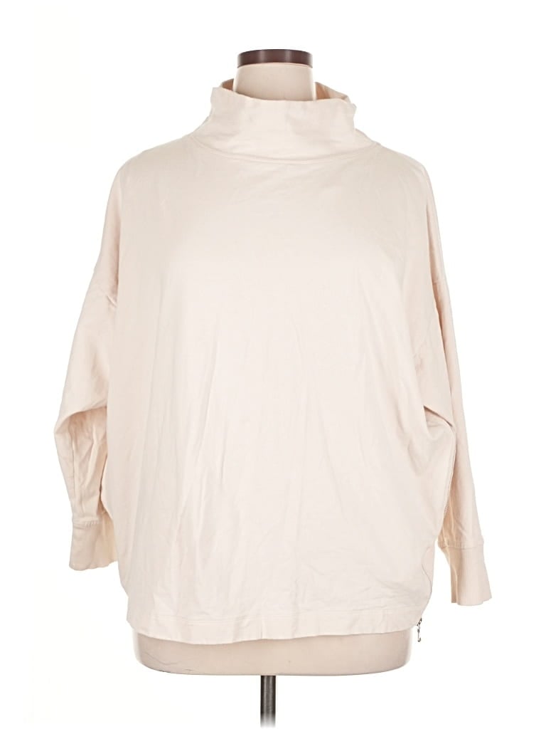Pre-owned Assorted Brands 3/4 Sleeve Blouse In White