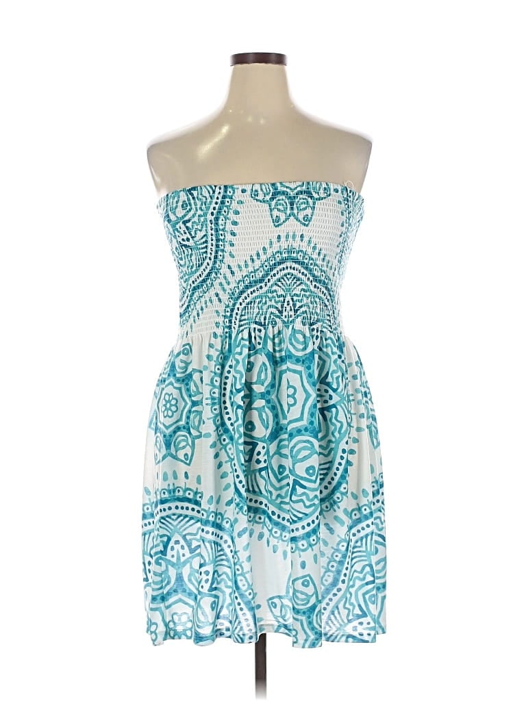 Pre-owned Venus Cocktail Dress In Blue