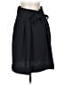 H&M 100% Polyester Solid Black Formal Skirt Size 4 - photo 1