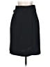 H&M 100% Polyester Solid Black Formal Skirt Size 4 - photo 2