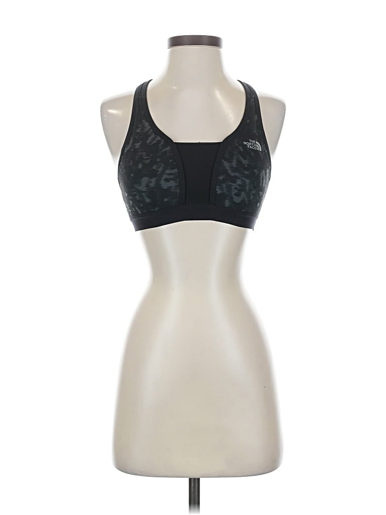 Pre-owned The North Face Sports Bra In Black