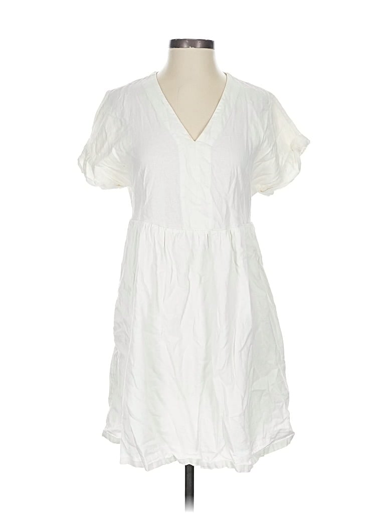 Pre-owned Universal Thread Casual Dress In White