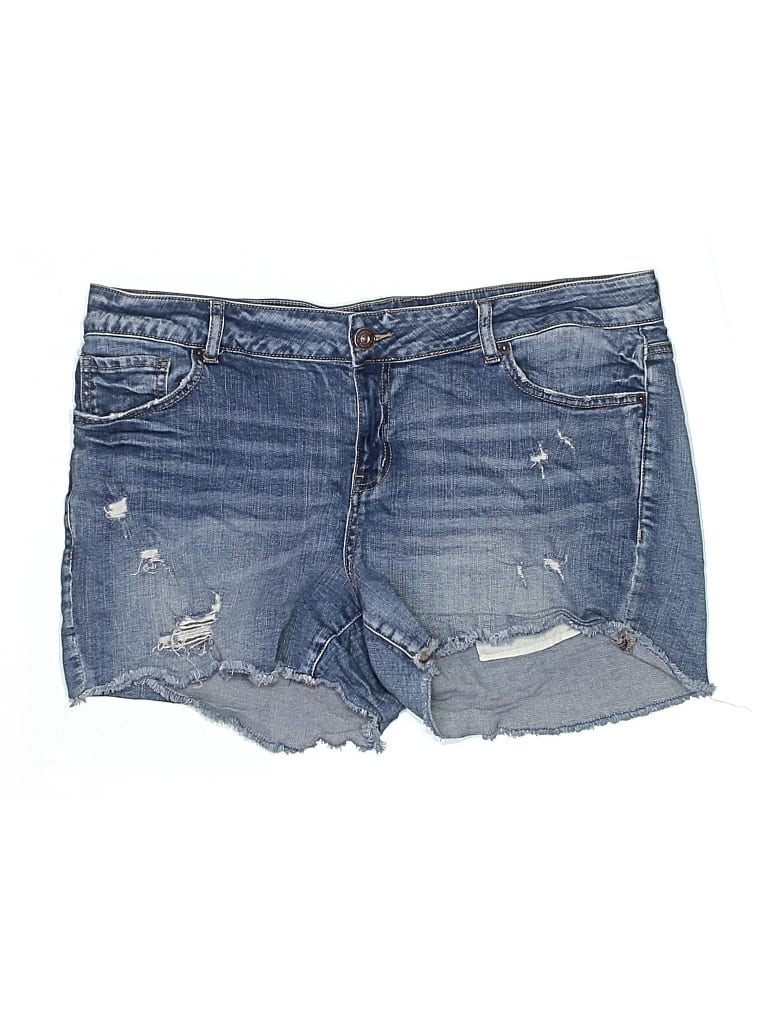 Pre-owned Maurices Denim Shorts In Blue
