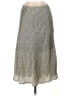 Sienna Sky 100% Polyester Animal Print Silver Casual Skirt Size S - photo 1