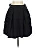 3.1 Phillip Lim Solid Black Wool Skirt Size 4 - photo 1