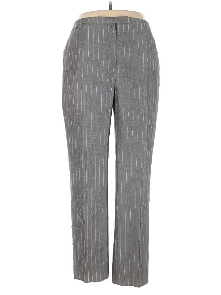 Pre-owned Tahari Dress Pants In Gray