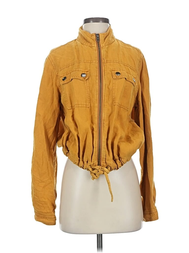 Pre-owned Treasure & Bond Jacket In Yellow