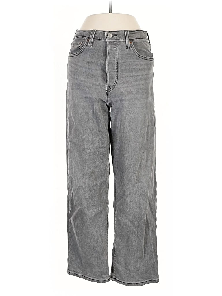 Pre-owned Levi's Jeans In Gray