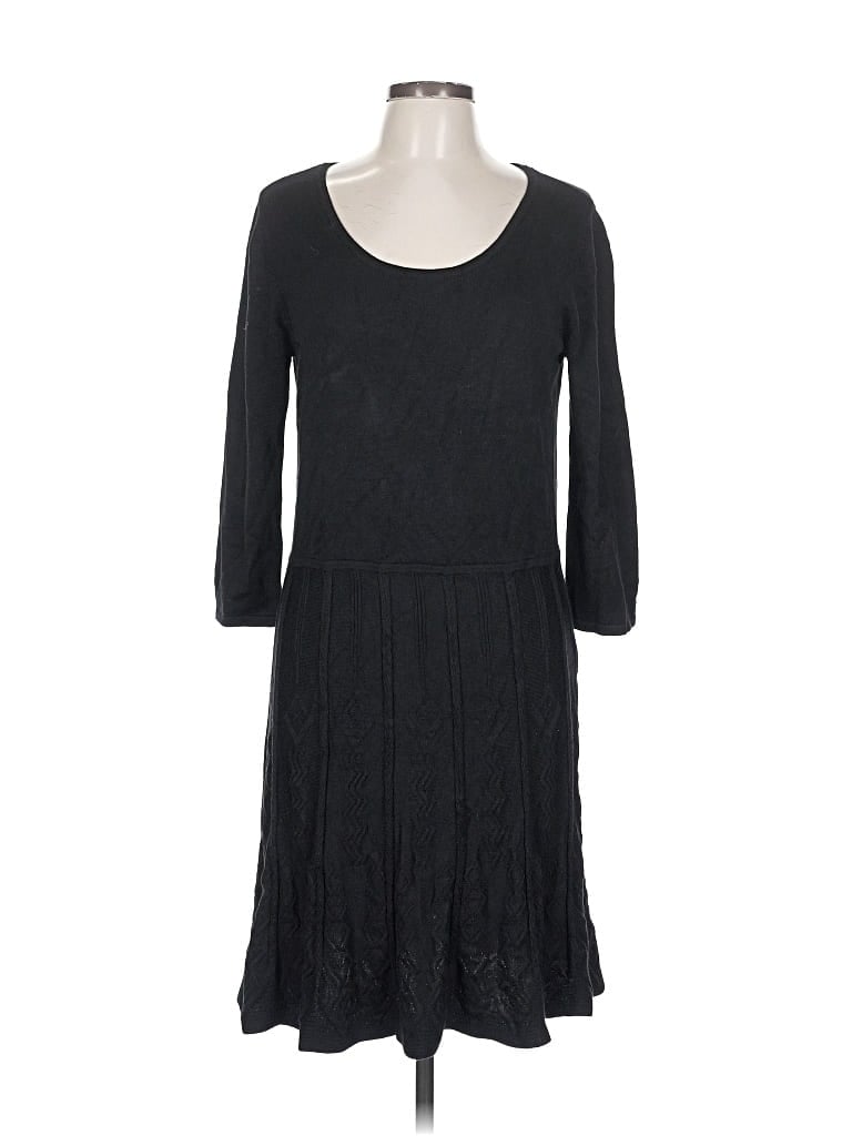 Pre-owned Ab Studio Casual Dress In Black