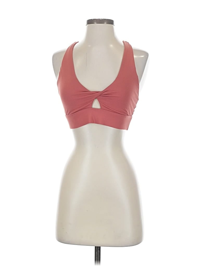 Pre-owned Fabletics Sports Bra In Pink