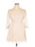 Speechless 100% Polyester Solid Pink Ivory Cocktail Dress Size XL - photo 1