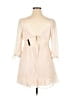 Speechless 100% Polyester Solid Pink Ivory Cocktail Dress Size XL - photo 2