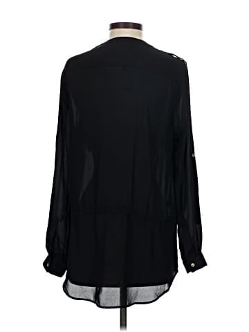 Black Rainn Long Sleeve Blouse (view 2)