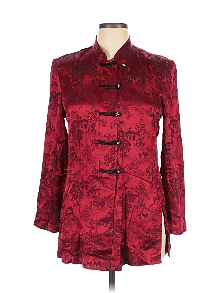 Pre-owned R & M Richards Coat In Red