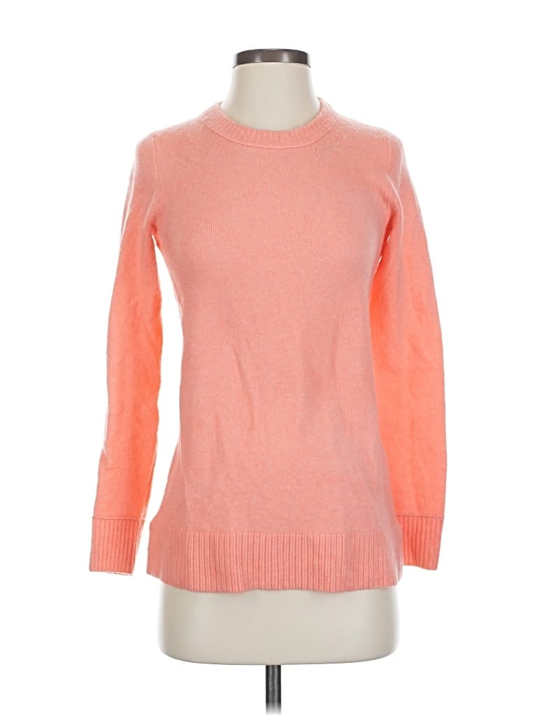 Pre-owned J.crew Factory Store Pullover Sweater In Orange