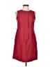 Talbots Solid Red Casual Dress Size 8 - photo 1